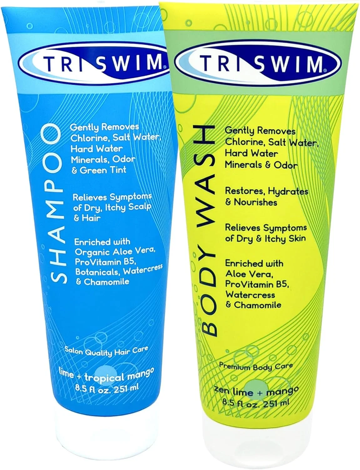 مجموعه هدیه شامپو و ژل شستشوی بدن Triswim SBR - یوزو ژاپنی