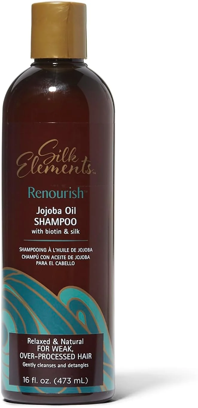 شامپو روغن جوجوبا سیلک المنتس