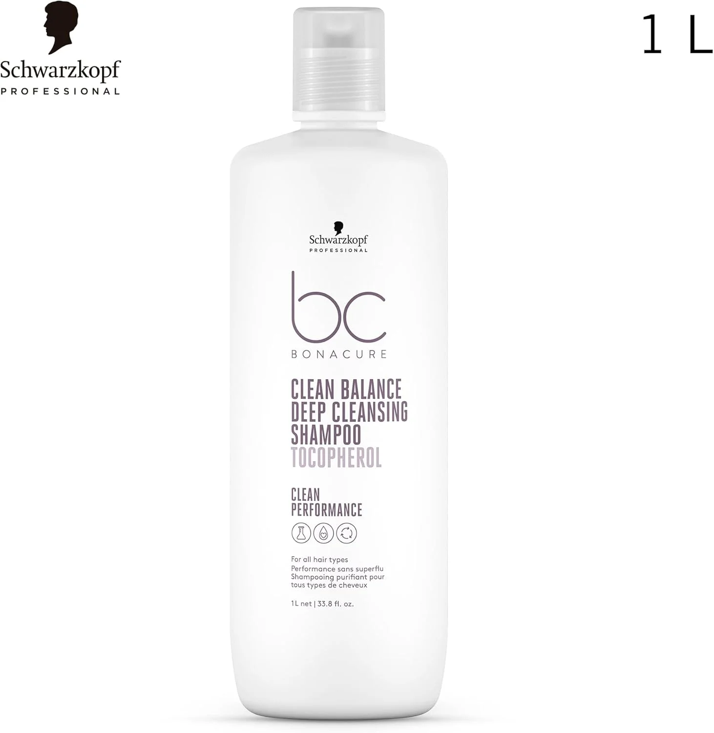 شامپو پاک کننده عمقی Schwarzkopf BC Bonacure Micellar (مناسب انواع مو) 1000 میلی لیتر شامپو پاک کننده عمقی Schwarzkopf BC Bonacure Micellar (مناسب انواع مو) 1000 میلی لیتر