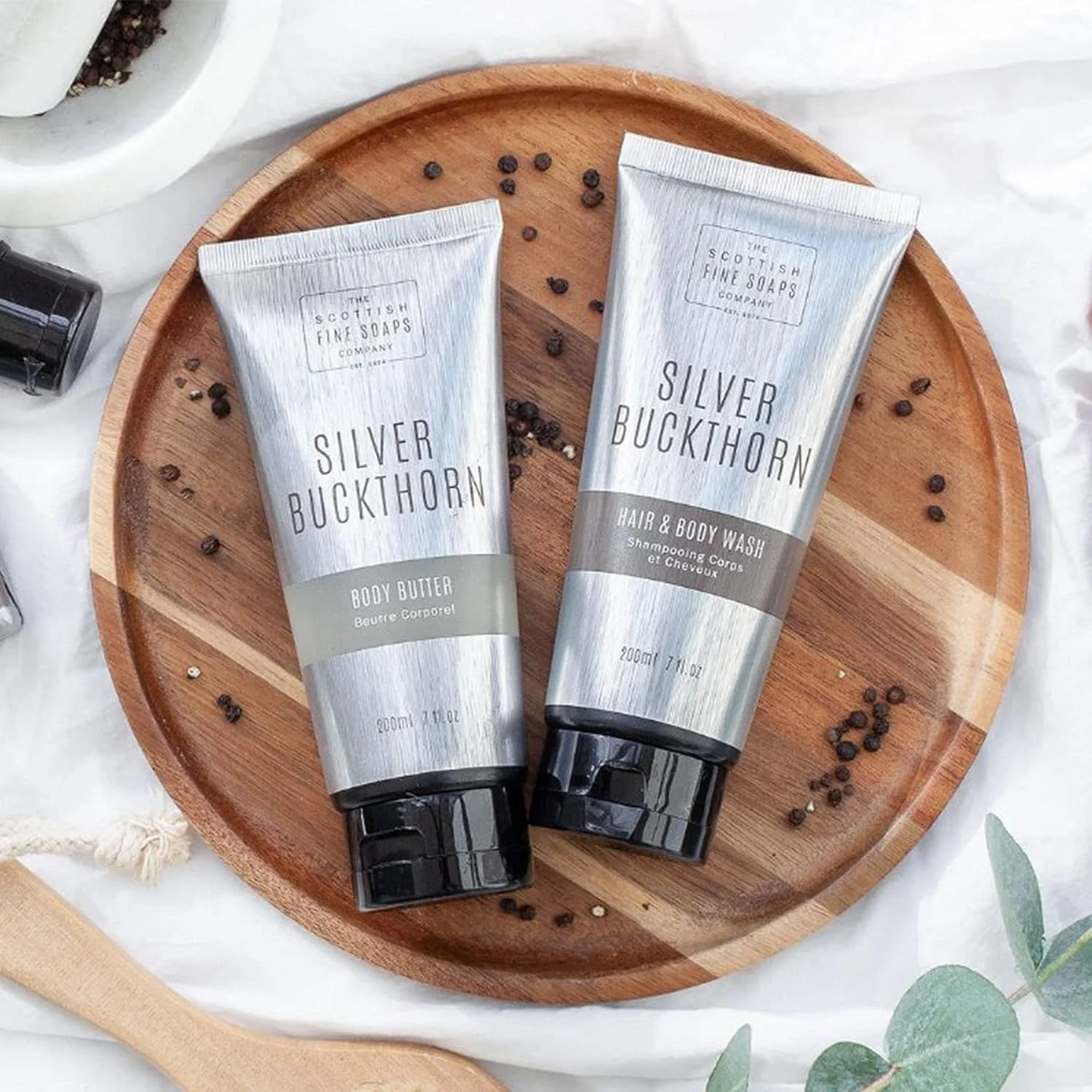 شامپو مو و بدن سیلور باکثورن اسکاتیش فاین سوپز شامپو مو و بدن سیلور باکثورن اسکاتیش فاین سوپز