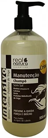 رئال ناتورا - شامپو بدون نمک پرو ویتامین بمبا 500 میلی لیتر - شامپو مغذی قوی برای موهای قوی و سالم