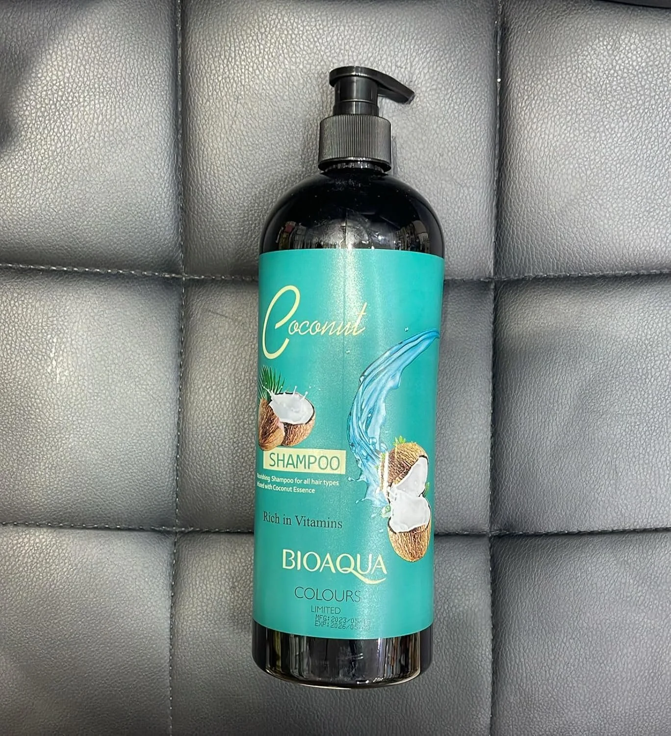 شامپو نارگیل پروتئین کوئین غنی از ویتامین بدون سولفات مناسب برای انواع مو 1000 میلی لیتر شامپو نارگیل پروتئین کوئین غنی از ویتامین بدون سولفات مناسب برای انواع مو 1000 میلی لیتر