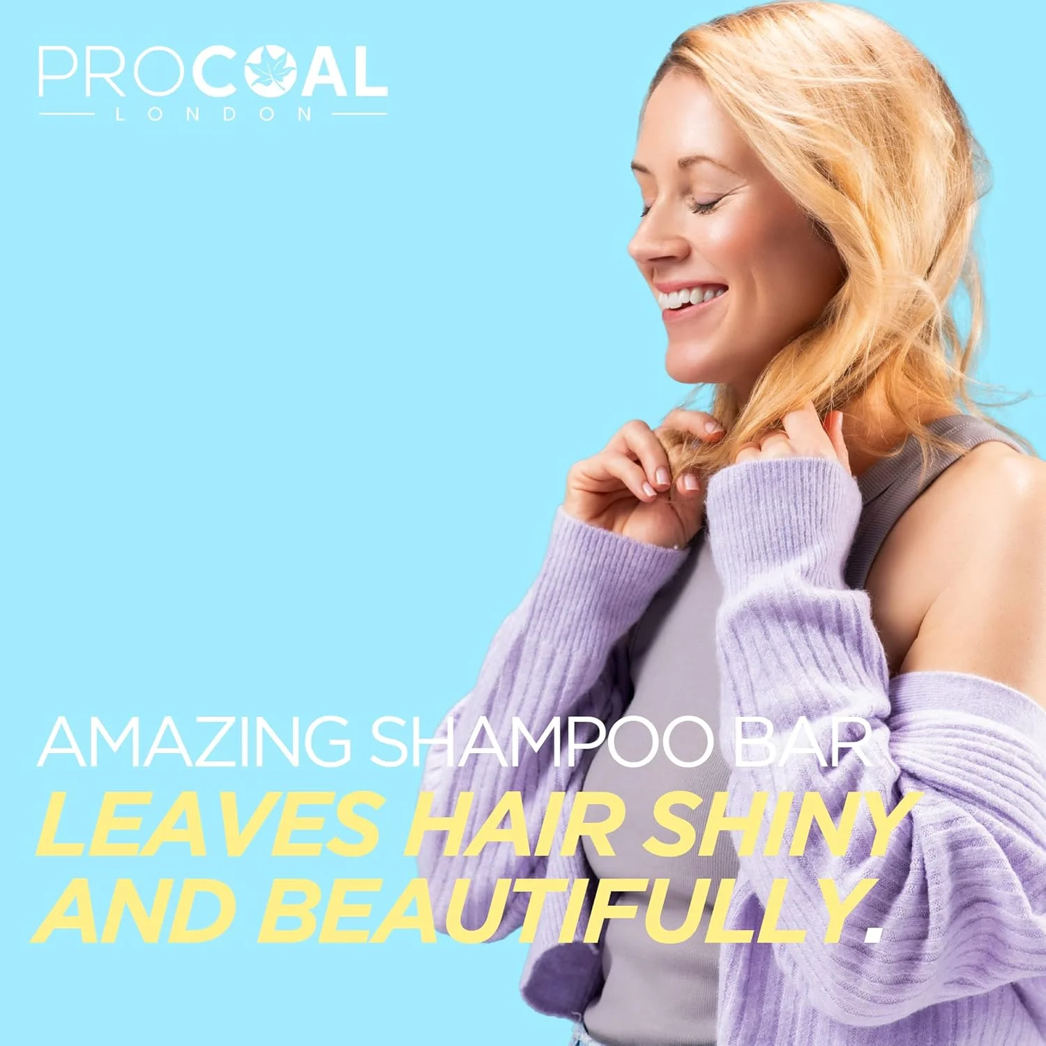 شامپو تخم مرغی نرولی وحشی پروکوال - شامپو بار جامد بدون SLS، روغن پوست پرتقال، گلیسیرین آبرسان، آلوئه ورا غنی از اسید آمینه، بدون تست حیوانی، وگان 100 گرم