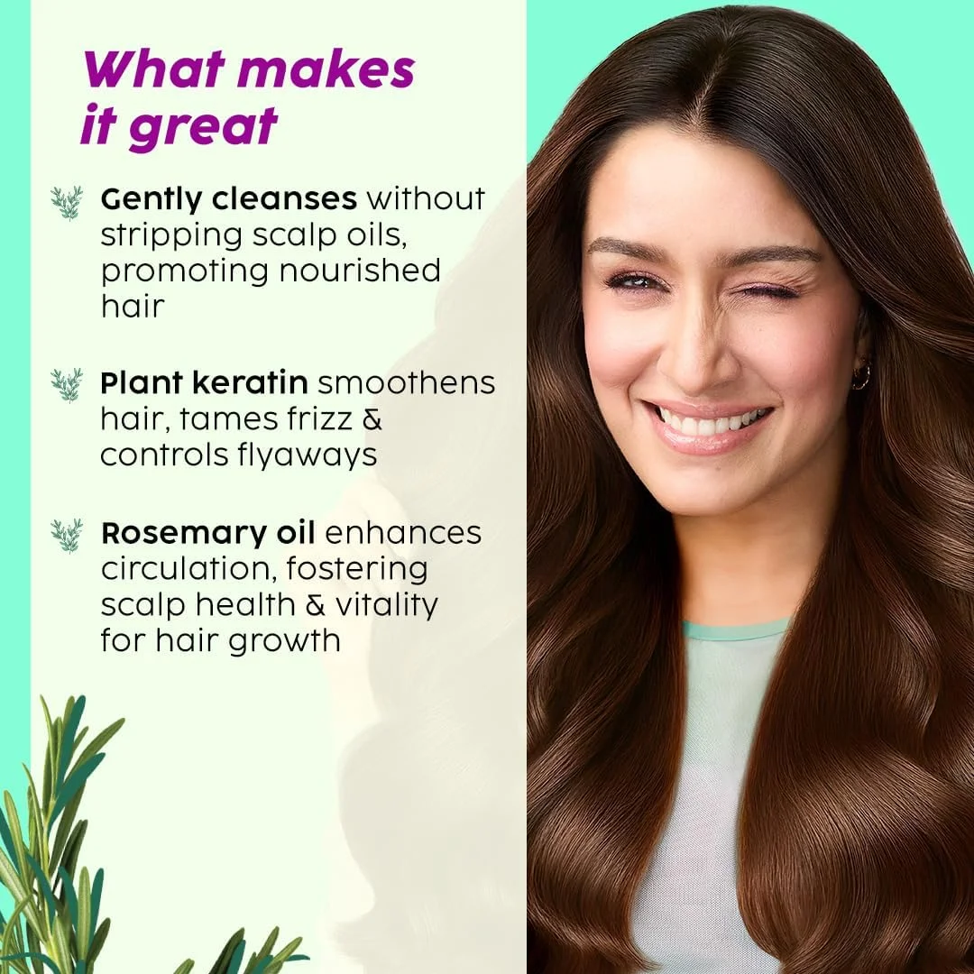 شامپو و ماسک موی پیشرفته حاوی رزماری PLIX | ترمیم موهای آسیب دیده | کاهش ریزش و شکستگی مو | عصاره رزماری، سرامیدها و کراتین گیاهی | برای آقایان و بانوان