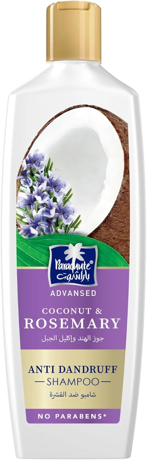 شامپو ضد شوره سر پاراشوت ادونسد حاوی رزماری و نارگیل - 600 میلی لیتر