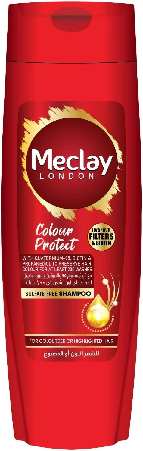 شامپو محافظ رنگ مو بدون سولفات مکلی لندن 185 میلی لیتر