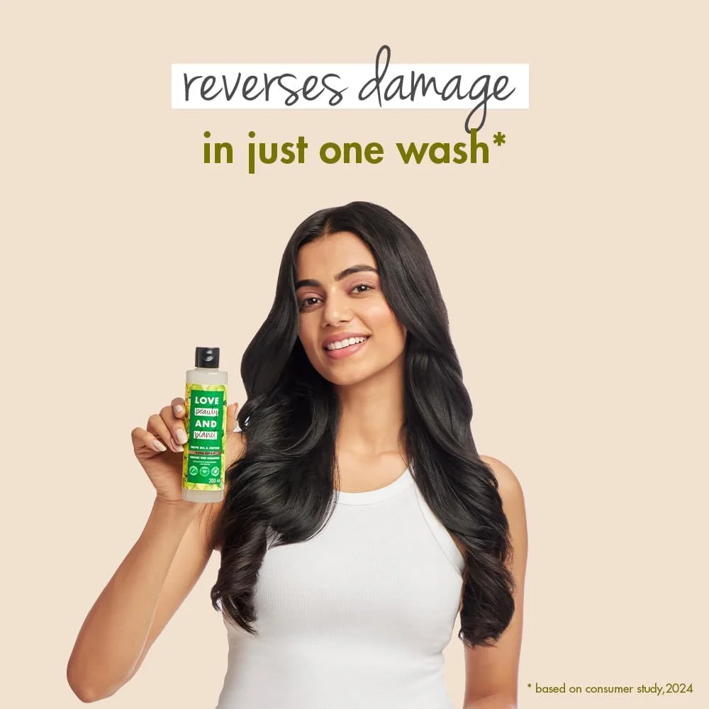 شامپو ترمیم کننده روغن زیتون و پپتید Love Beauty & Planet | بدون سولفات، بدون پارابن 400 میلی لیتر شامپو ترمیم کننده روغن زیتون و پپتید Love Beauty & Planet | بدون سولفات، بدون پارابن 400 میلی لیتر