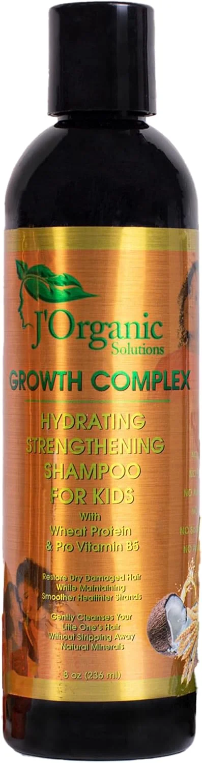 شامپو آبرسان J'Organic Solutions (مخصوص کودکان) با پروتئین گندم، پرو ویتامین B5 و غیره
