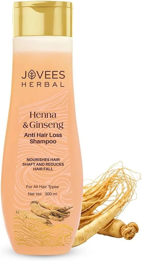 شامپو ضد ریزش مو حنا و جینسینگ جویس 300 میلی لیتر