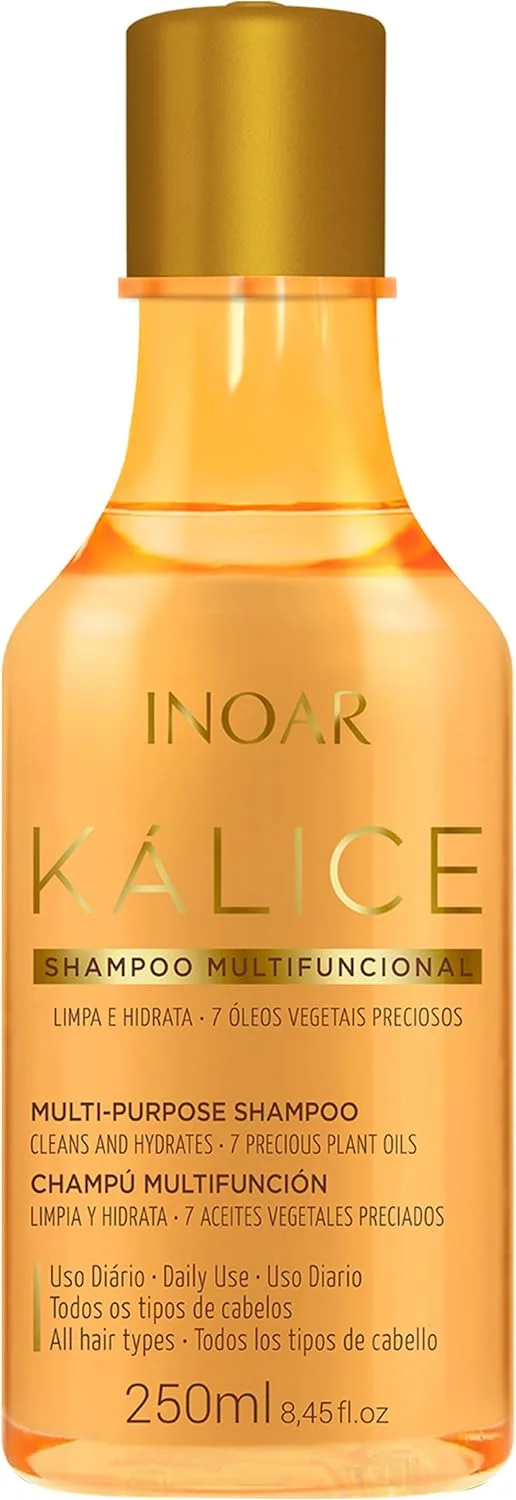 شامپو اینوآر کالیچه حاوی 7 روغن گیاهی گرانبها برای موهای تمیز و آبرسانی شده 250 میلی لیتر