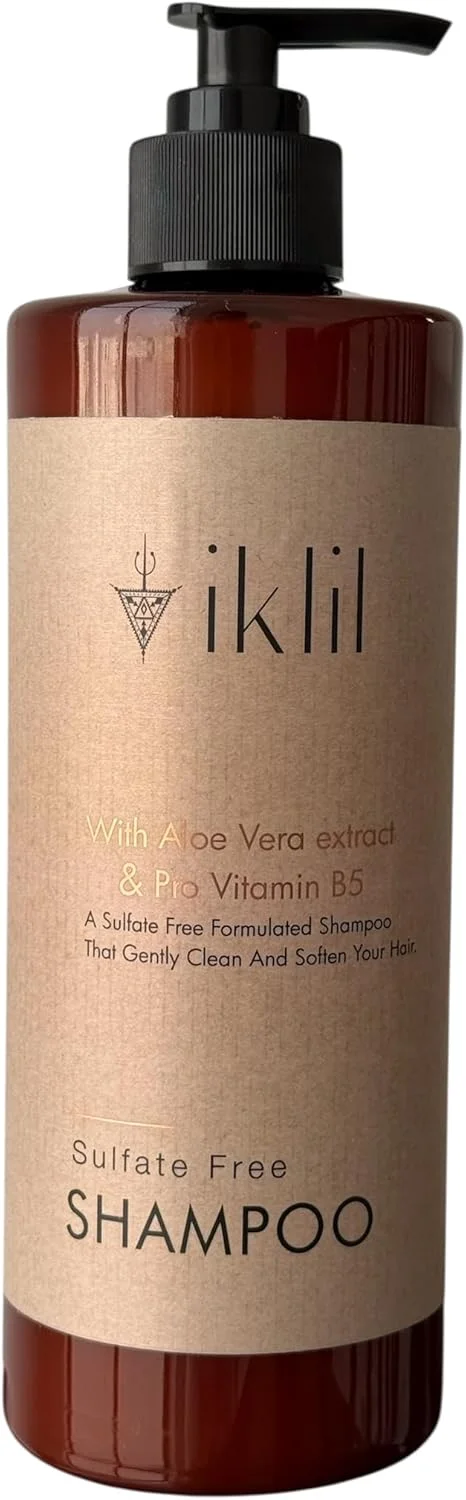 شامپو حاوی عصاره آلوئه ورا و پرو ویتامین B5 ایکلیل، بدون سولفات، فرمول پاک کننده ملایم، 500 میلی لیتر