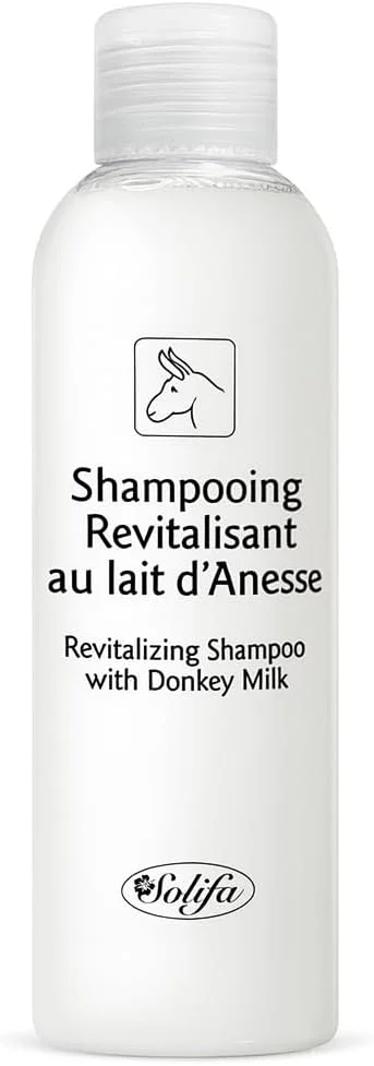 یوروتل 200 میلی لیتر - شامپو با شیر الاغ (15%) + مواد ترمیم کننده طبیعی - ویتامین F و پروویتامین B5