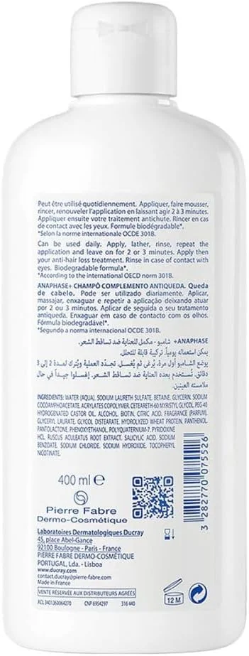 شامپو ضد ریزش مو دوکری آنافاز 400 میلی لیتر