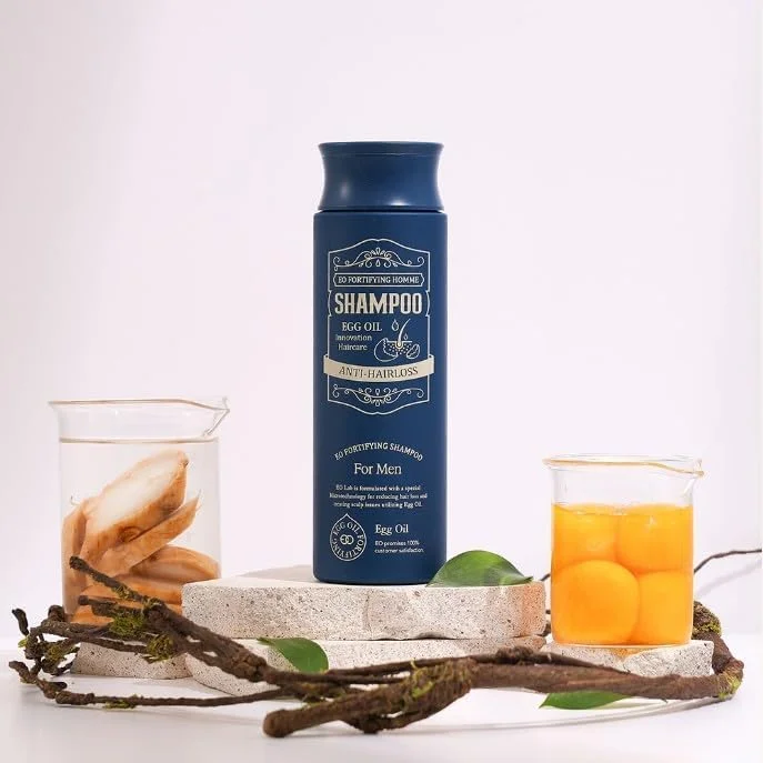 شامپو تقویت کننده موی سر مردانه EO، راه حل نهایی برای جلوگیری از ریزش مو، مراقبت از پوست سر و رشد مجدد مو با مواد طبیعی - 250 میلی لیتر شامپو تقویت کننده موی سر مردانه EO، راه حل نهایی برای جلوگیری از ریزش مو، مراقبت از پوست سر و رشد مجدد مو با مواد طبیعی - 250 میلی لیتر