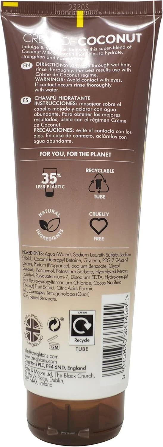 شامپو کریتونز کرم نارگیل 250 میلی لیتر