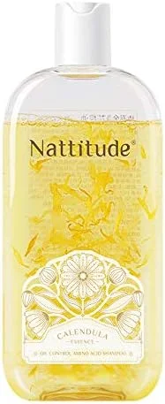 شامپو موی اسانس کالاندولا کنترل چربی اسید آمینه، شامپو مصرف روزانه، شامپو مغذی پاک کننده عمیق و کرکی، 350 گرم.