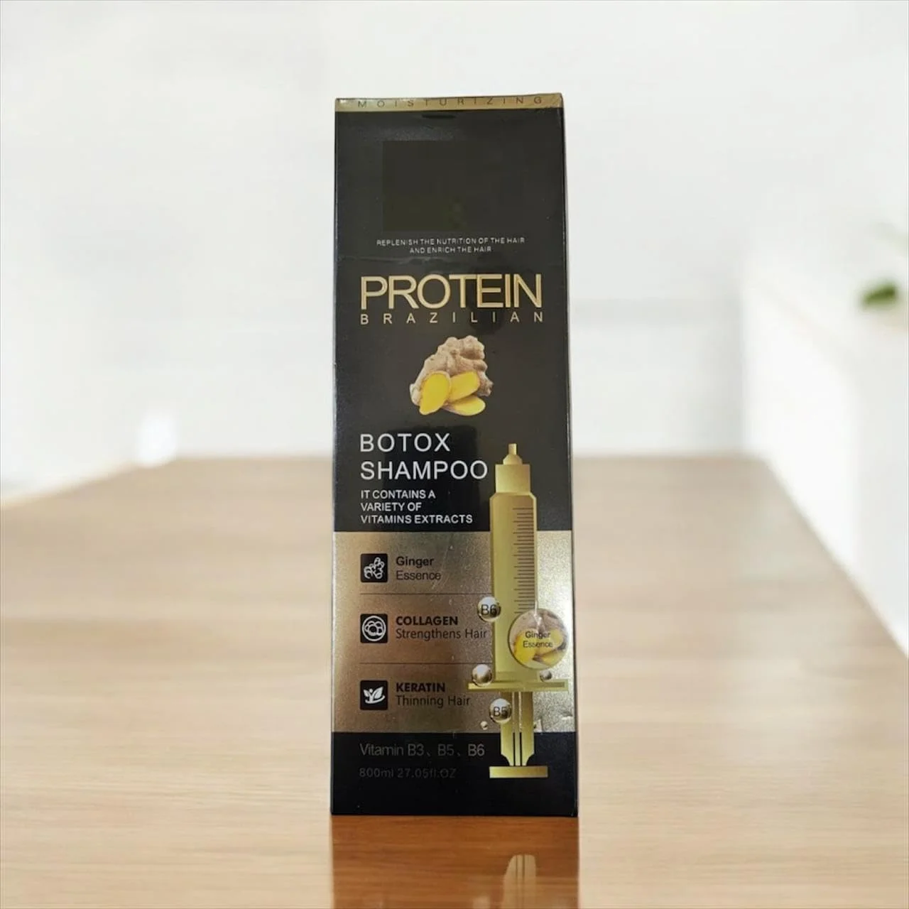 شامپو زنجبیل برزیلی، کلاژن و کراتین. مواد فعال برای تقویت مو. حاوی انواع ویتامین ها شامپو زنجبیل برزیلی، کلاژن و کراتین. مواد فعال برای تقویت مو. حاوی انواع ویتامین ها