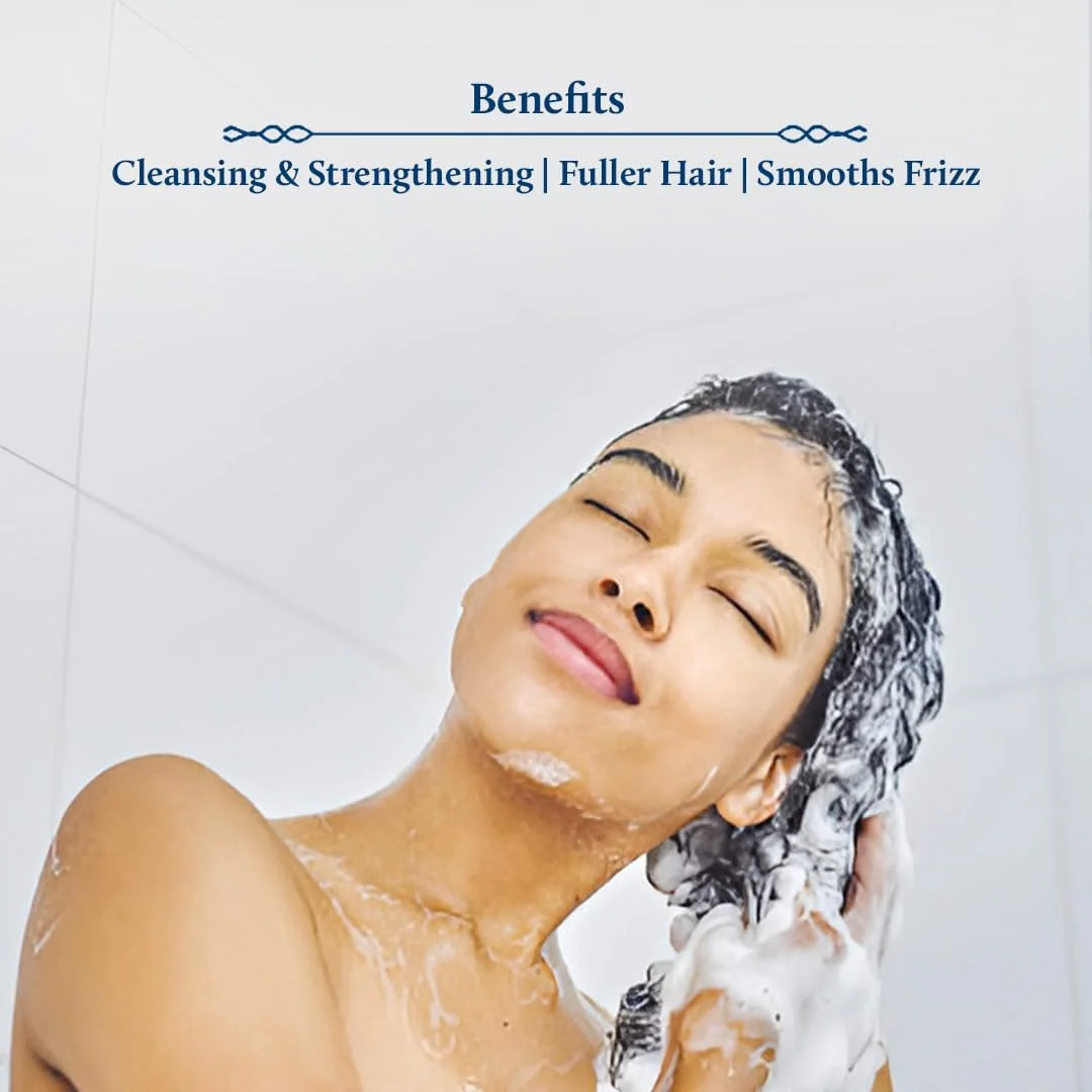 شامپو موی باتانا و بادام Blue Nectar برای موهای ضخیم تر و پرپشت تر | بدون سولفات | مناسب انواع مو (17 گیاه، 200 میلی لیتر)