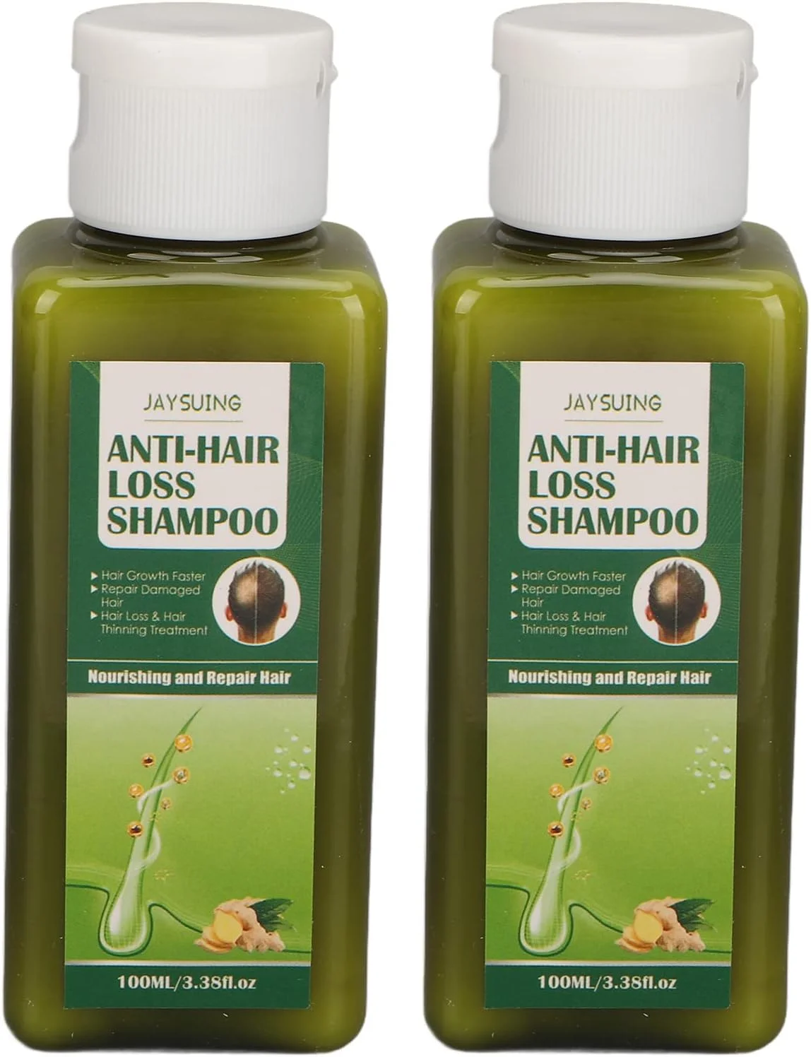 شامپو زنجبیل 100 میلی لیتری 2 عددی، شامپو رشد مجدد مو زنجبیل برای ضد ریزش مو، تغذیه کننده پوست سر، رفع شوره سر، تسکین خارش، شامپو کنترل چربی شامپو زنجبیل 100 میلی لیتری 2 عددی، شامپو رشد مجدد مو زنجبیل برای ضد ریزش مو، تغذیه کننده پوست سر، رفع شوره سر، تسکین خارش، شامپو کنترل چربی