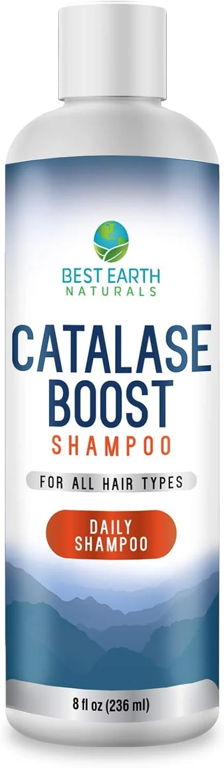 شامپو فرمول کاتالاز Best Earth Naturals برای حمایت از شادابی و سلامت مو برای زنان و مردان - 236 میلی لیتر شامپو فرمول کاتالاز Best Earth Naturals برای حمایت از شادابی و سلامت مو برای زنان و مردان - 236 میلی لیتر