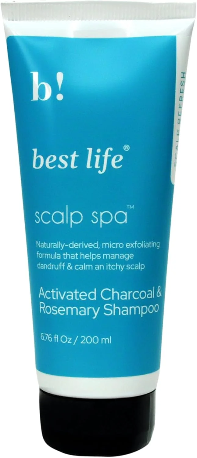 شامپو ضد شوره سر حاوی زغال فعال و رزماری نعنا Best Life شامپو ضد شوره سر حاوی زغال فعال و رزماری نعنا Best Life