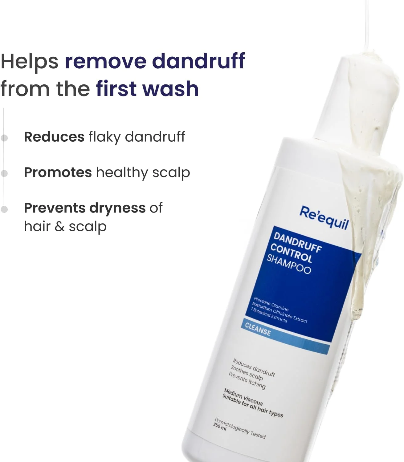 شامپو کنترل شوره سر ری اِکوئیل، 250 میلی لیتر شامپو کنترل شوره سر ری اِکوئیل، 250 میلی لیتر