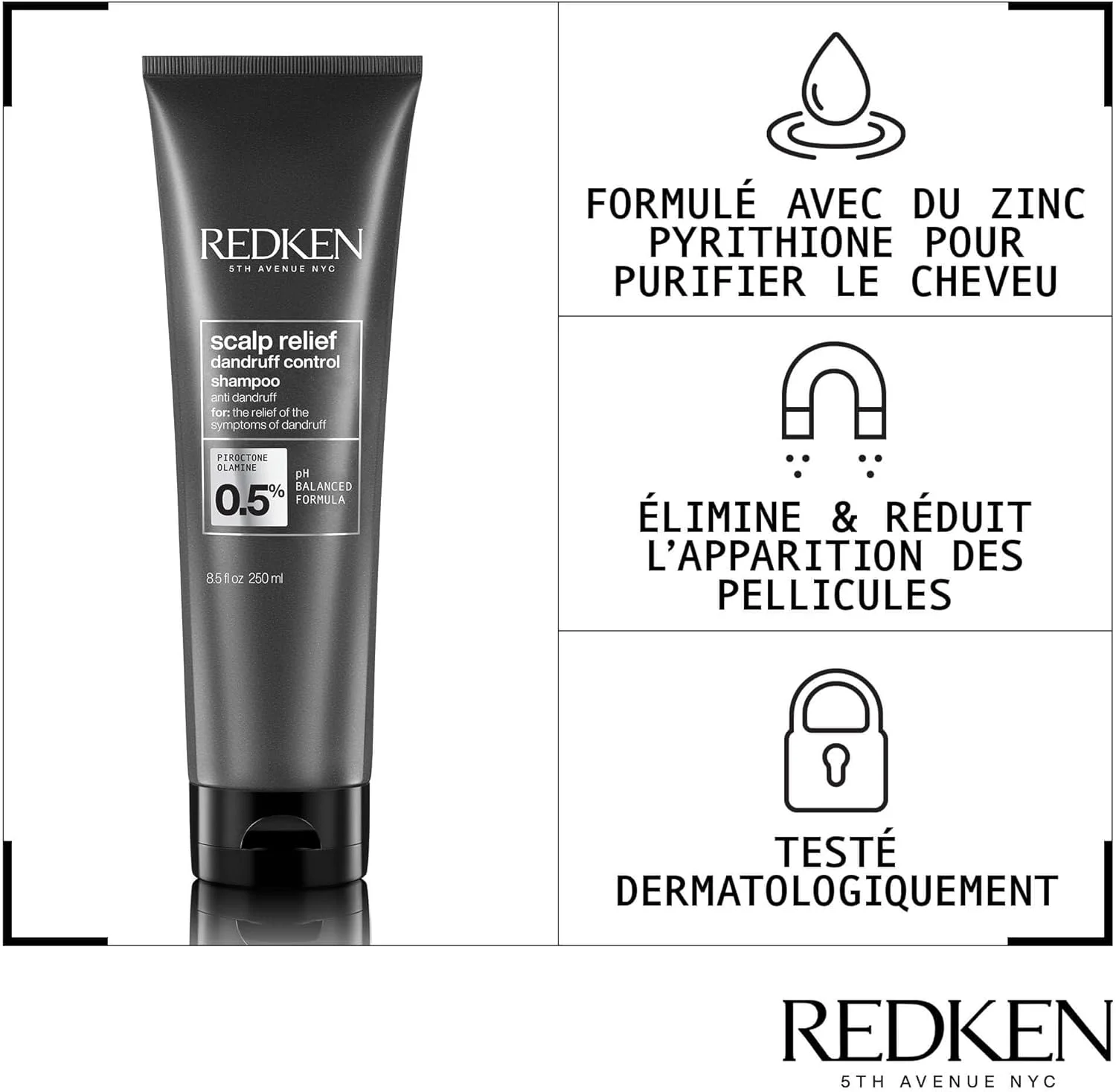 شامپو کنترل شوره سر رِدکِن، حاوی روغن اسطوخودوس، تسکین دهنده پوست سر خارش دار و پوسته پوسته شده، تسکین دهنده پوست سر، 250 میلی لیتر شامپو کنترل شوره سر رِدکِن، حاوی روغن اسطوخودوس، تسکین دهنده پوست سر خارش دار و پوسته پوسته شده، تسکین دهنده پوست سر، 250 میلی لیتر