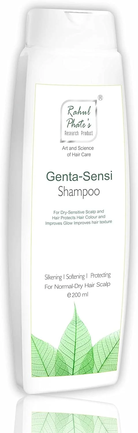 شامپو ترمیم کننده موهای آسیب دیده و وز Genta-Sensi از محصولات تحقیقاتی Rahul Phate، برای کنترل ریزش مو، شامپو ضد شوره برای موهای صاف، درخشان و قوی 200 میلی لیتر شامپو ترمیم کننده موهای آسیب دیده و وز Genta-Sensi از محصولات تحقیقاتی Rahul Phate، برای کنترل ریزش مو، شامپو ضد شوره برای موهای صاف، درخشان و قوی 200 میلی لیتر