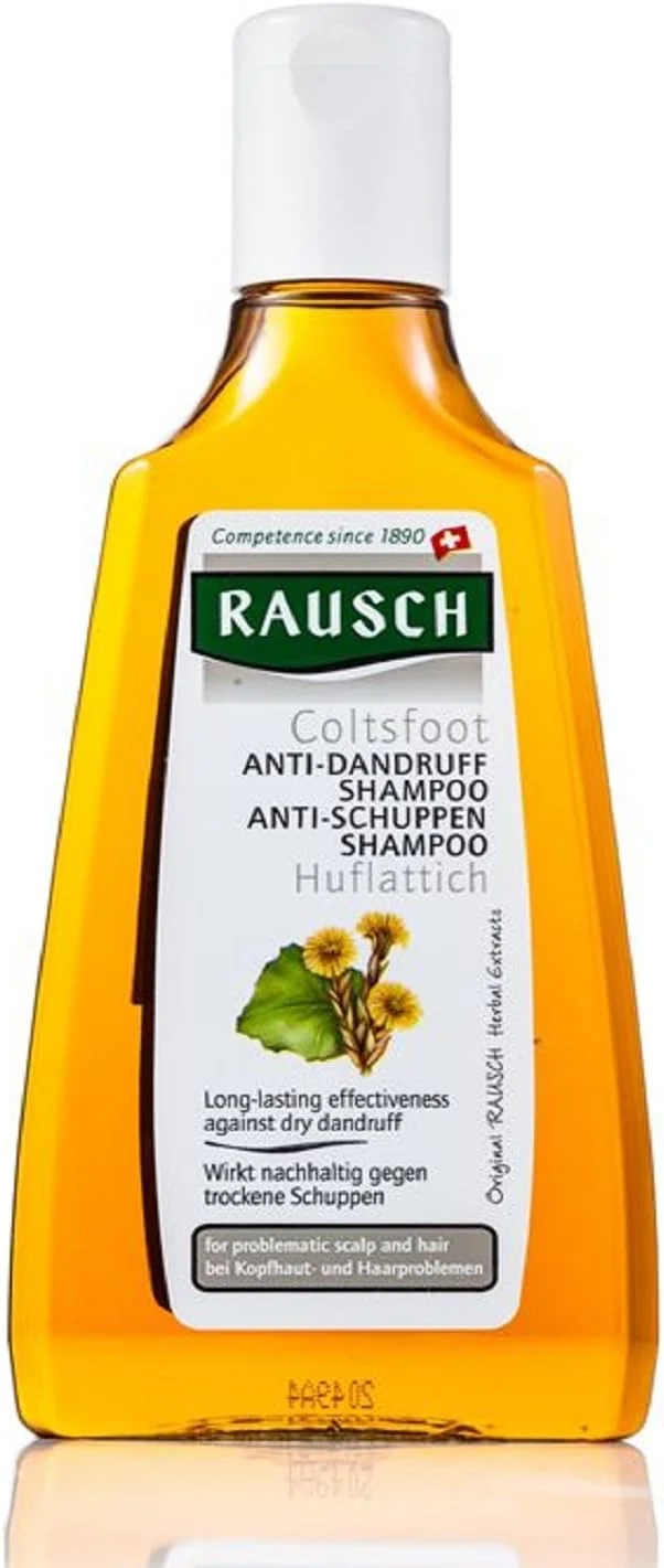 شامپو ضد شوره راوش حاوی گیاه کولتسفوت 200 میلی لیتر شامپو ضد شوره راوش حاوی گیاه کولتسفوت 200 میلی لیتر