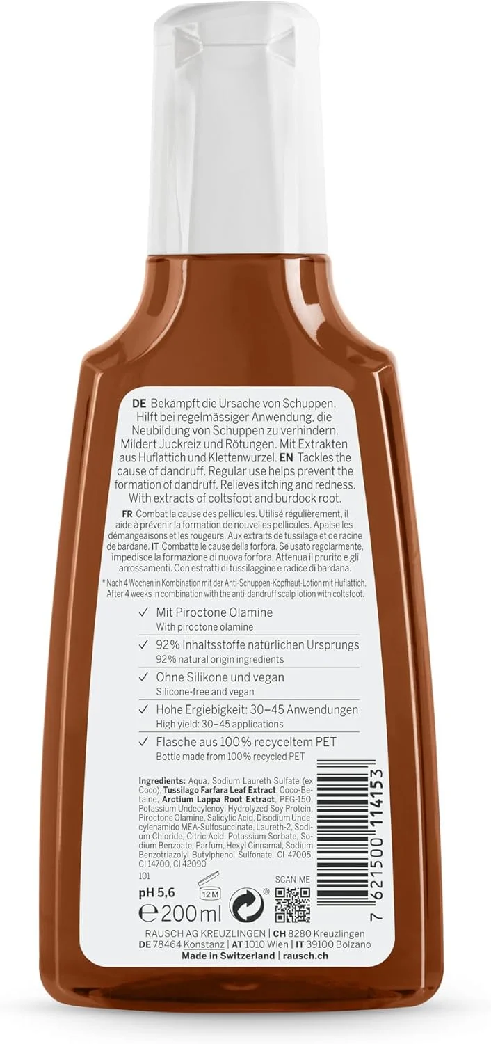 شامپو ضد شوره توسیلگو راوش 200 میلی لیتر شامپو ضد شوره توسیلگو راوش 200 میلی لیتر