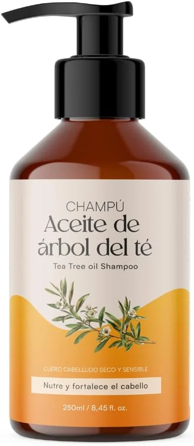 شامپو روغن درخت چای QKnatur (250 میلی لیتر). حاوی مواد فعال برای از بین بردن شوره سر. ایده آل برای خارش و تحریک. برای پوست سر خشک و حساس شامپو روغن درخت چای QKnatur (250 میلی لیتر). حاوی مواد فعال برای از بین بردن شوره سر. ایده آل برای خارش و تحریک. برای پوست سر خشک و حساس