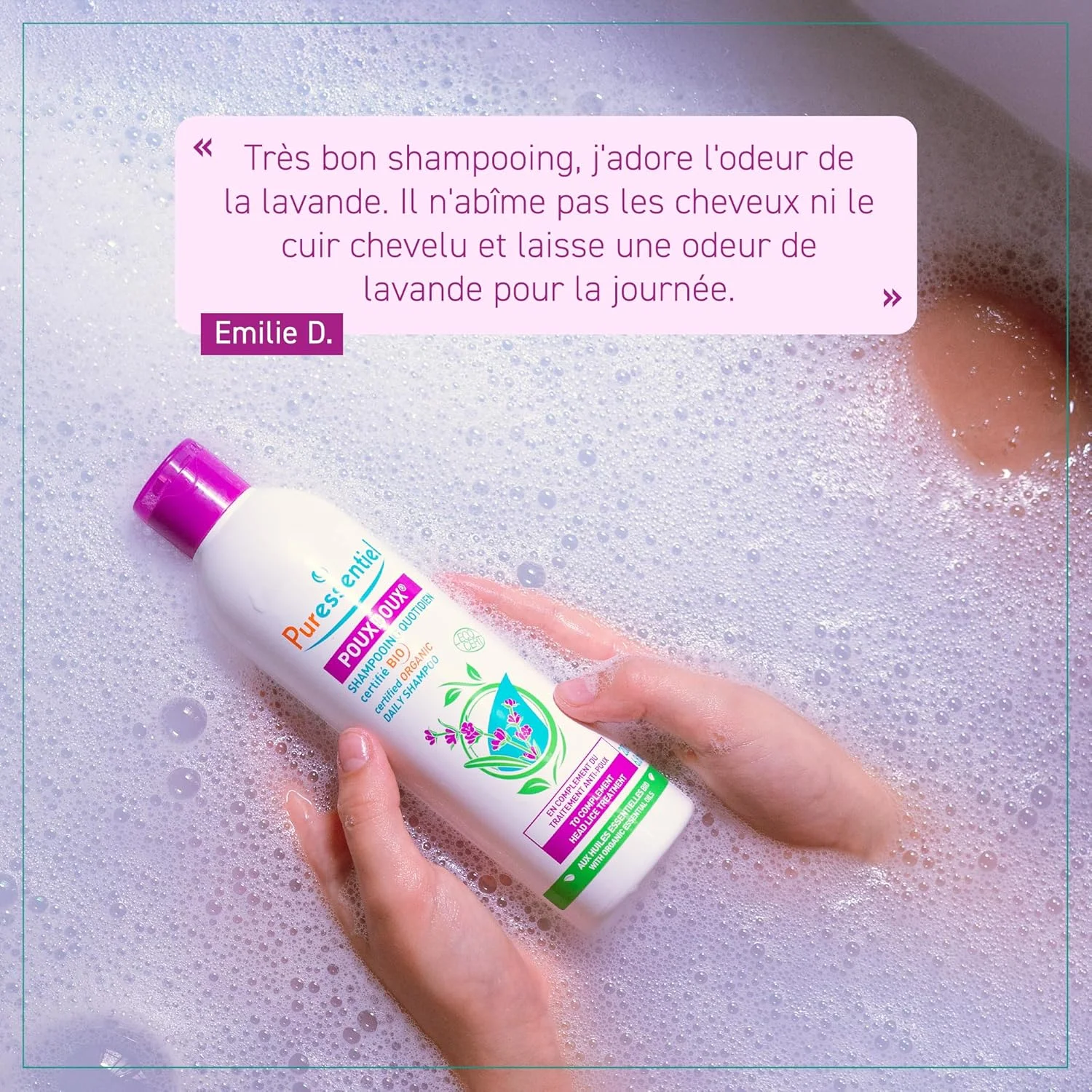 شامپو روزانه ارگانیک ضد شپش پورسنتال 200 میلی لیتر - برای استفاده پس از لوسیون ضد شپش - پاک کننده پوست سر شامپو روزانه ارگانیک ضد شپش پورسنتال 200 میلی لیتر - برای استفاده پس از لوسیون ضد شپش - پاک کننده پوست سر