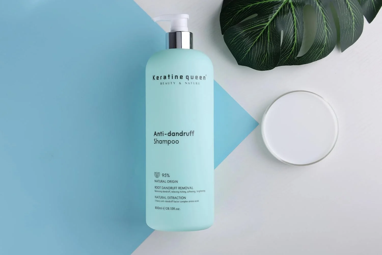 شامپو ضد شوره و مغذی ریشه مو پروتئین کوئین کراتین Beauty & Nature Origin با عصاره های طبیعی 800 میلی لیتر (2 عدد) شامپو ضد شوره و مغذی ریشه مو پروتئین کوئین کراتین Beauty & Nature Origin با عصاره های طبیعی 800 میلی لیتر (2 عدد)