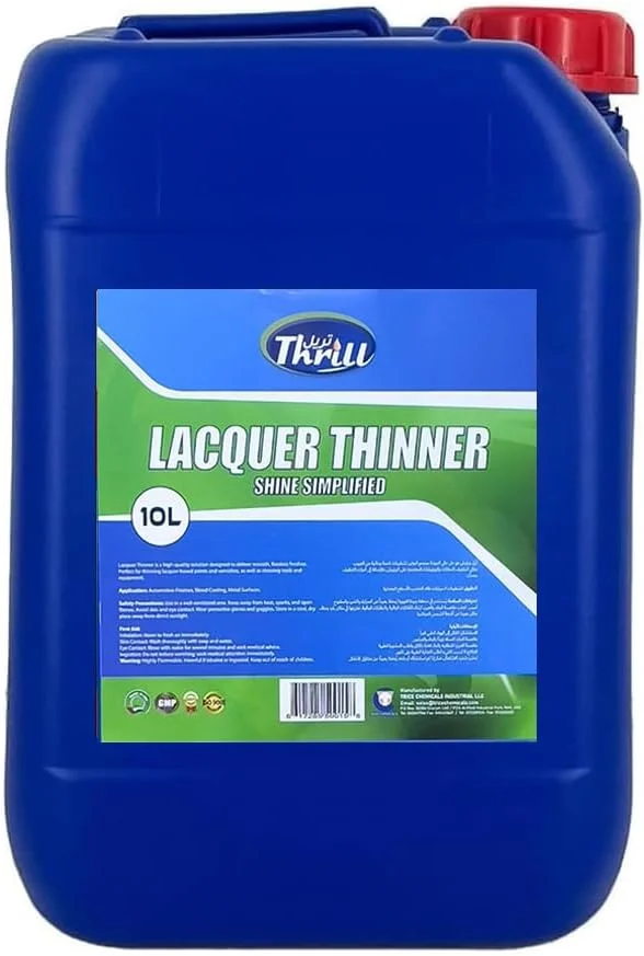 حلال تینر لاکی Thrill، ظرف 10 لیتری - حلال ممتاز برای رنگ ها و پوشش ها