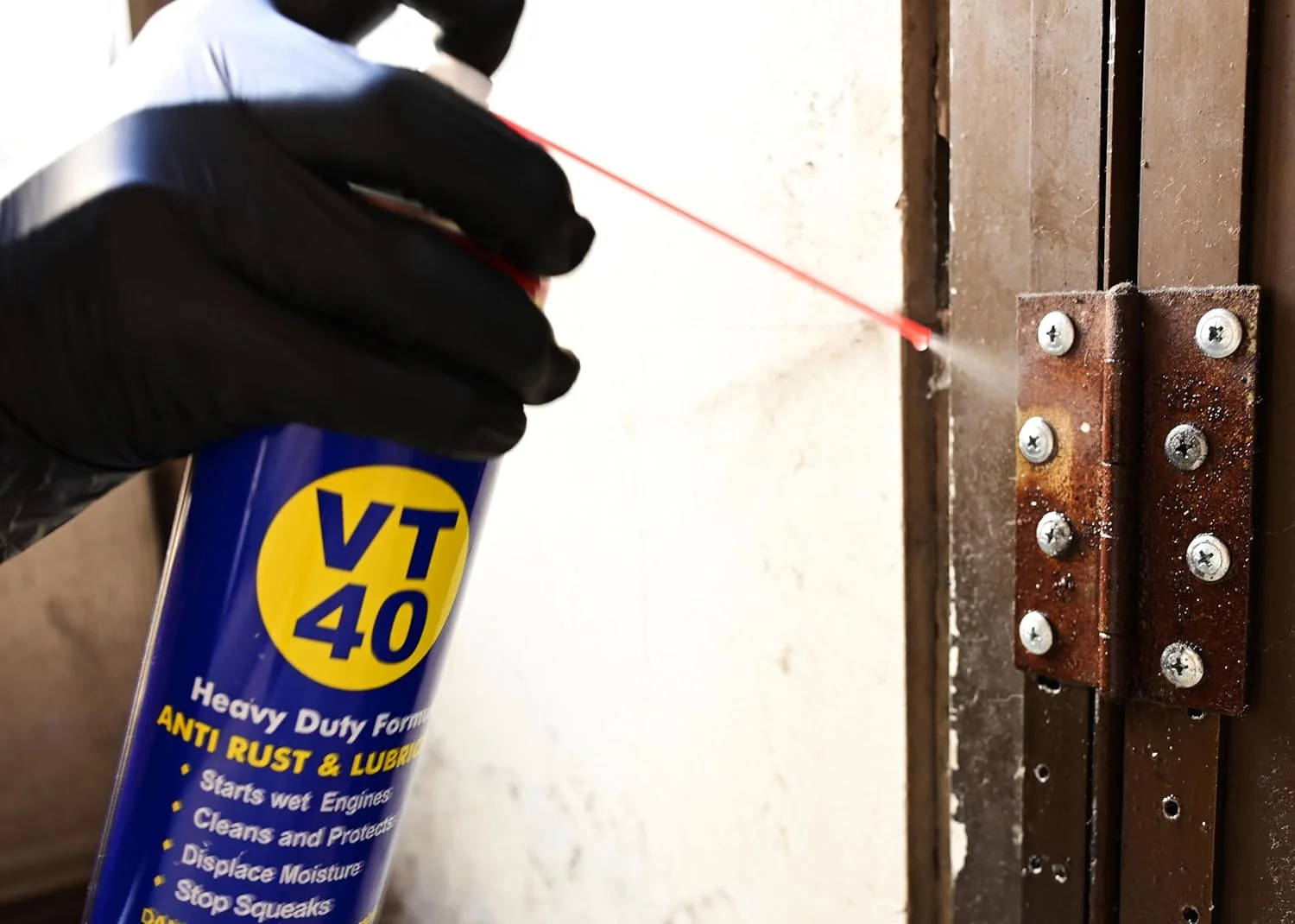 اسپری ضد زنگ و روان کننده چند منظوره VINSTAR AUTOCARE VT-40، حجم 500 میلی لیتر با فرمول قوی (1 عدد)