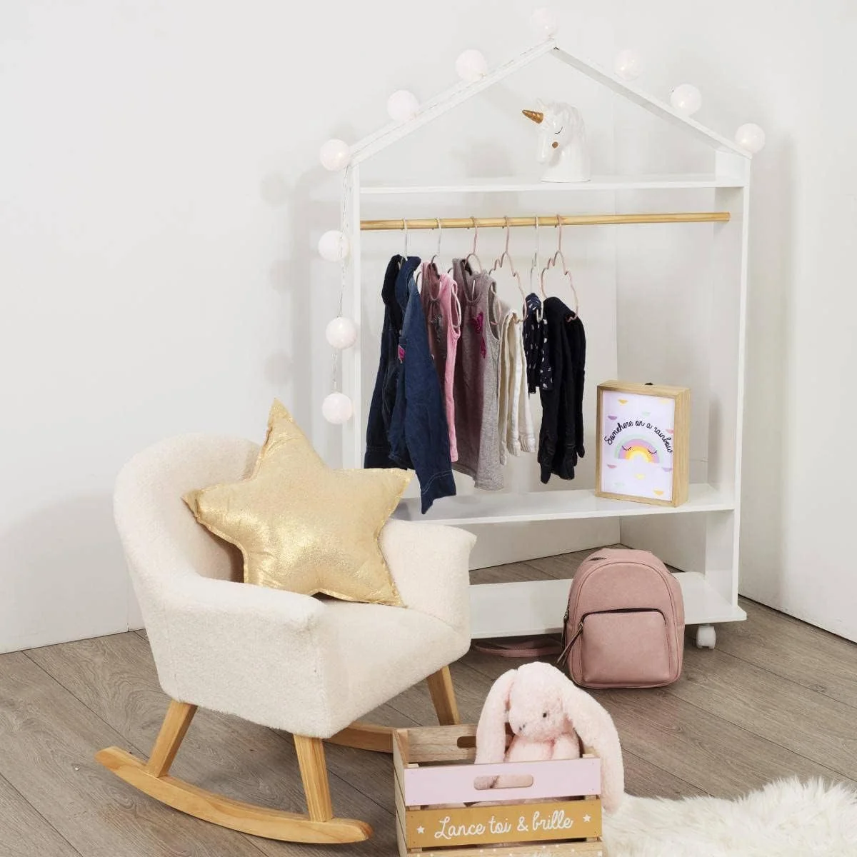 کمد لباس کودک چرخ دار ATMOSPHERA CREATEUR D'INTERIEUR - طراح داخلی