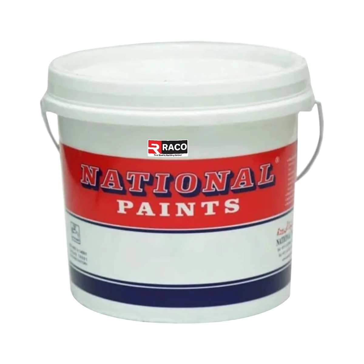 RACO National Pollydex | عایق رطوبتی مایع سفید برای سقف | پوشش ضد آب بر پایه آب برای فضای باز. (گالن (3.6 لیتر))