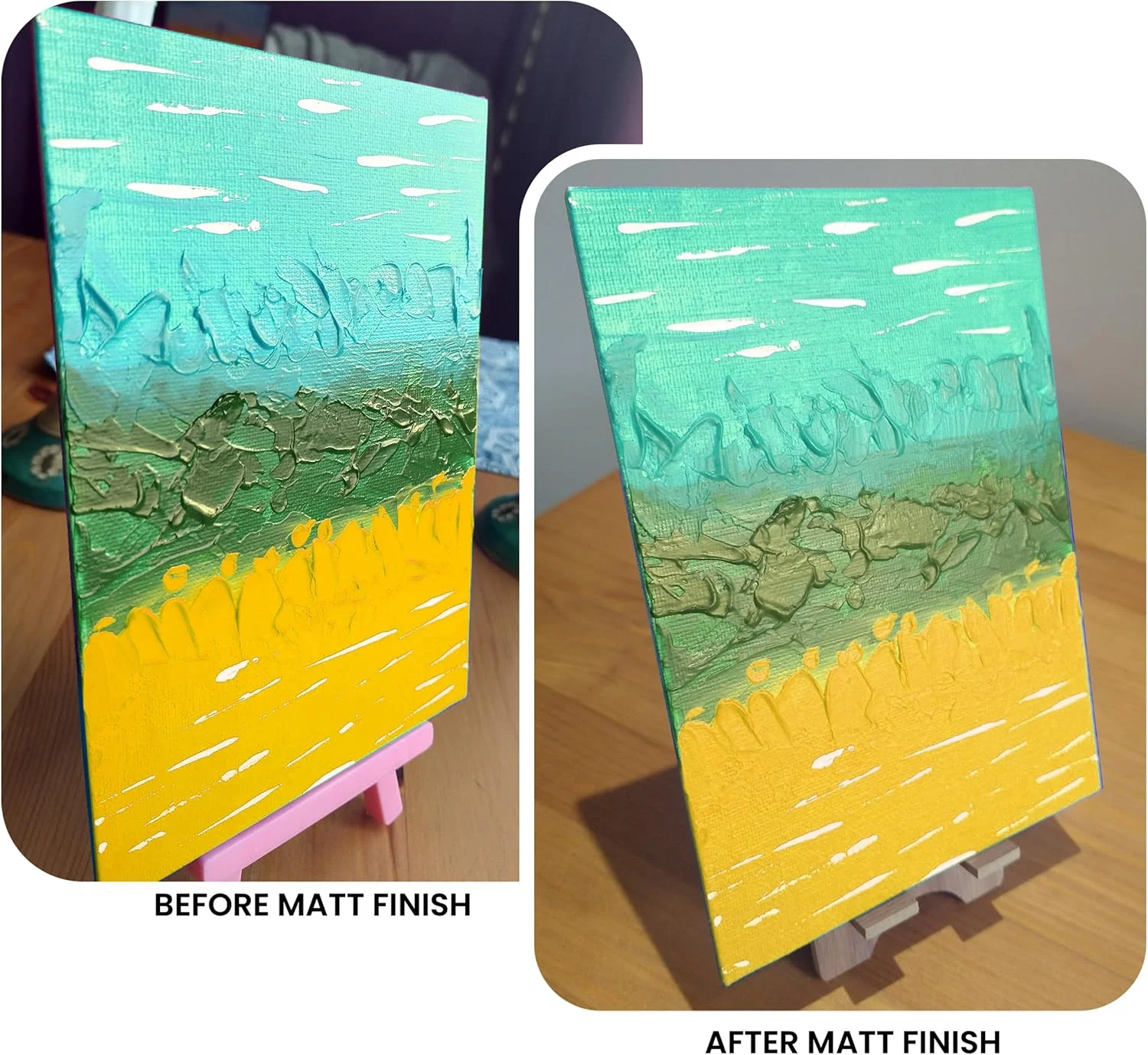 پوشش محافظ پلی یورتان شفاف مات بلوبیرد 100 میلی لیتر برای مبلمان، نقاشی ها، وارنیش حرفه ای پایه آب