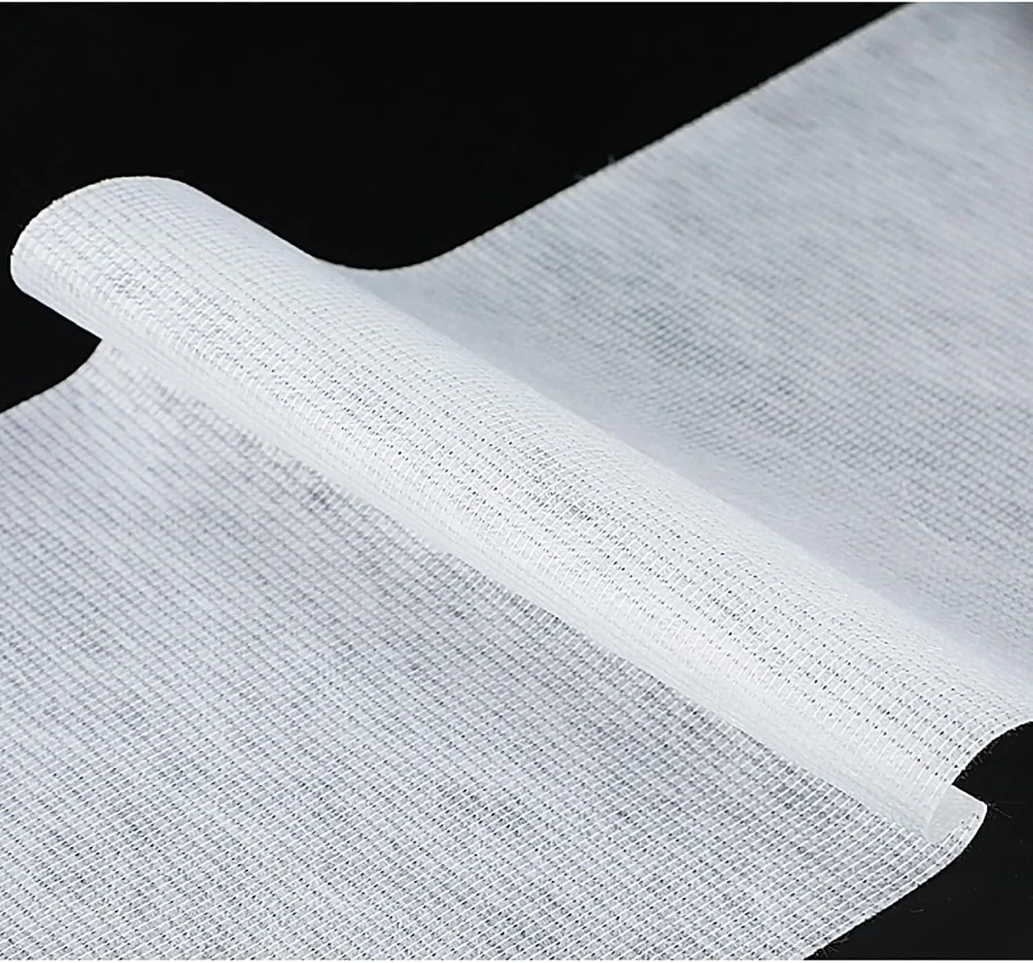 پارچه پلی استر نبافته، طول 100 متر، پایه ای برای پوشش های ضد آب پلی یورتان، غشای تعمیر سقف برای فلز، تخته سنگ، سقف ها (85 گرم، عرض 15 سانتی متر)