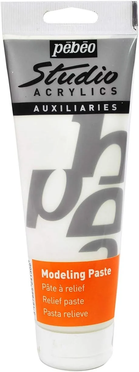 خمیر مدل سازی پ ب او، مناسب برای رنگ های اکریلیک، حجم 250 میلی لیتر