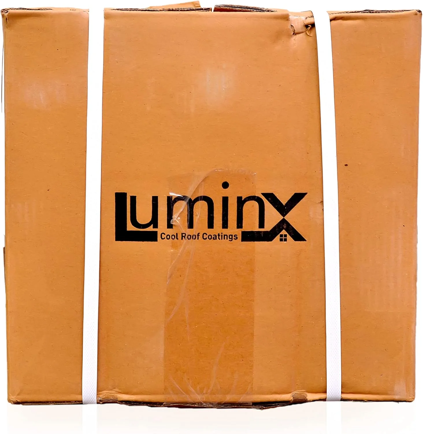 LuminX: پوشش بازتابنده خورشیدی سقف | سقف خنک تابستانی | رنگ مقاوم در برابر حرارت | SRI بالا (5 کیلوگرم، 150 فوت مربع)، سفید