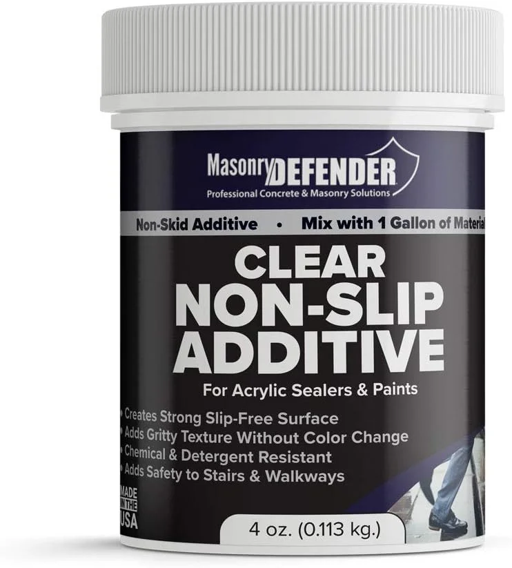 افزودنی ضد لغزش دانه ریز MasonryDefender برای سیلرها و رنگ های اکریلیک، 4 اونس برای 1 گالن - سطحی مقاوم در برابر لغزش ایجاد می کند افزودنی ضد لغزش دانه ریز MasonryDefender برای سیلرها و رنگ های اکریلیک، 4 اونس برای 1 گالن - سطحی مقاوم در برابر لغزش ایجاد می کند