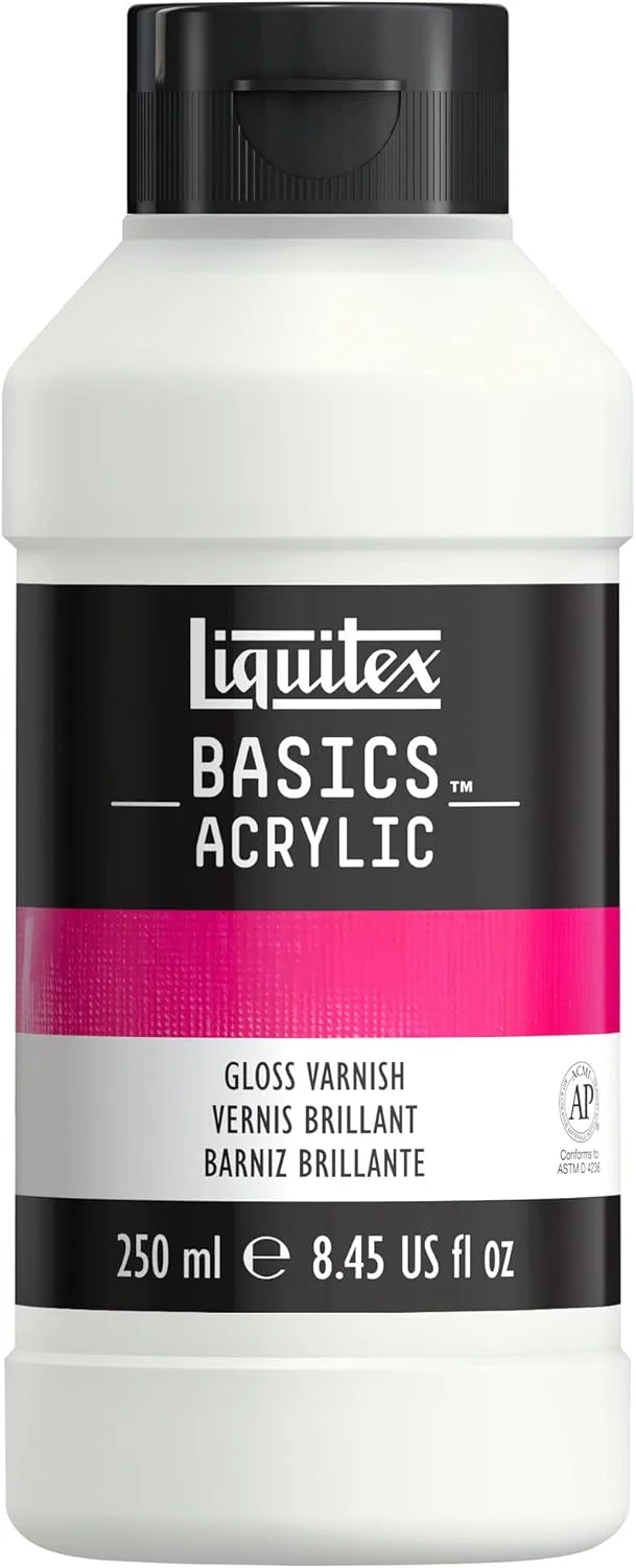 افزودنی اکریلیک Liquitex 8870304 Basics، وارنیش براق، تیوب 250 میلی لیتری افزودنی اکریلیک Liquitex 8870304 Basics، وارنیش براق، تیوب 250 میلی لیتری