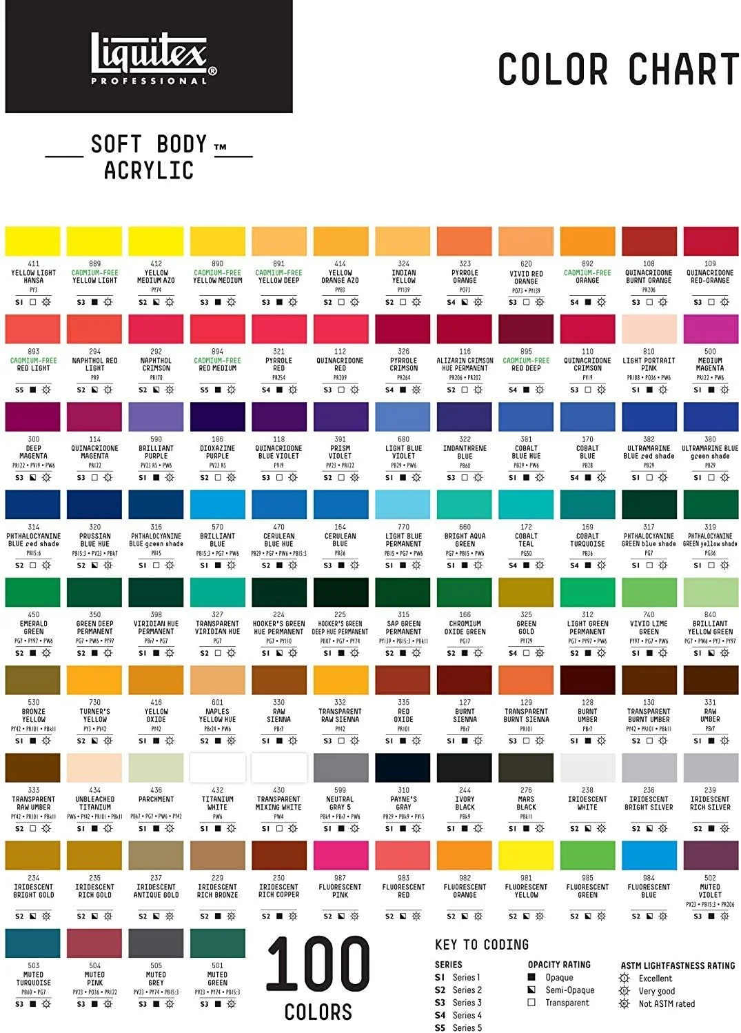 رنگ اکریلیک حرفه ای Liquitex PRO SB، 59 میلی لیتر، قرمز کادمیوم فرانسوی تیره