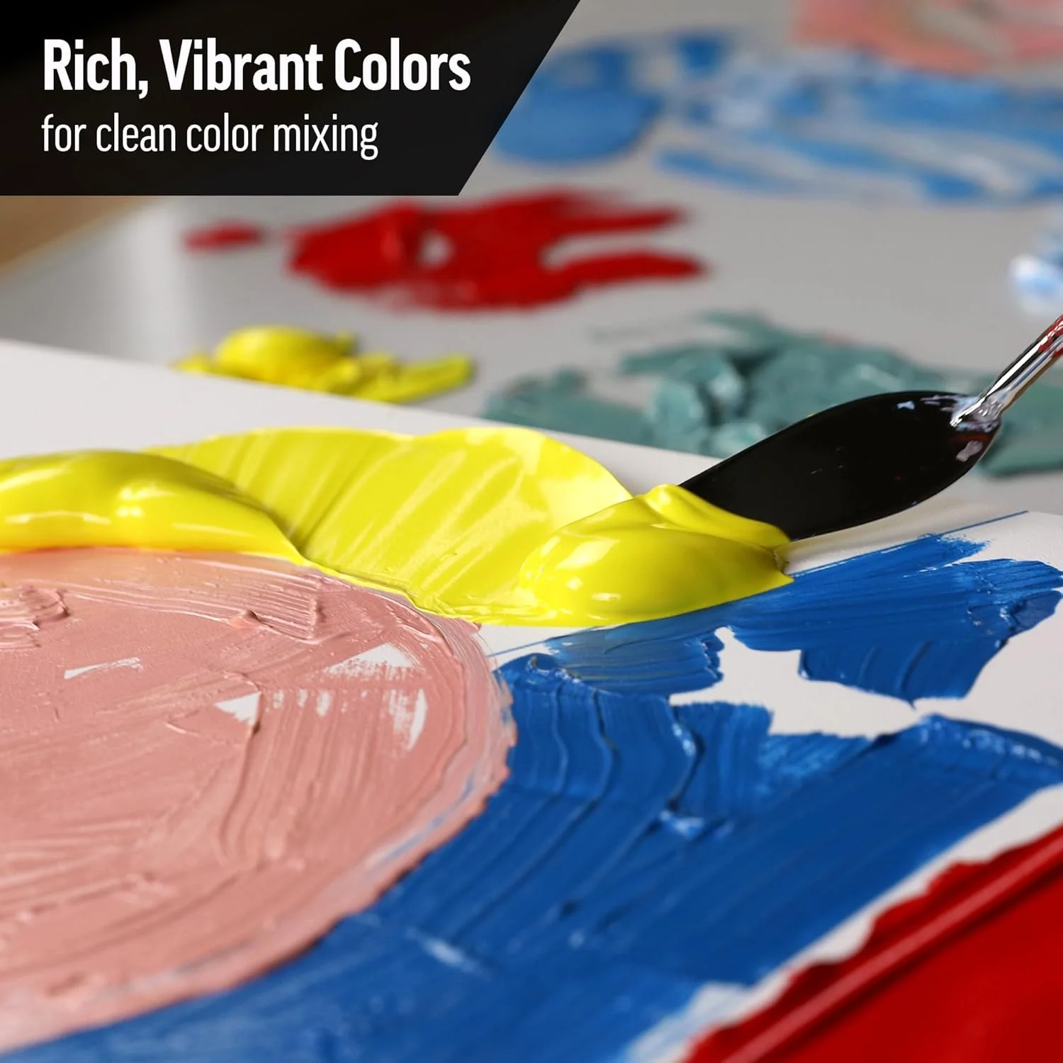 رنگ اکریلیک غلیظ صدفی درشت آیرید 2oz رنگ اکریلیک غلیظ صدفی درشت آیرید 2oz