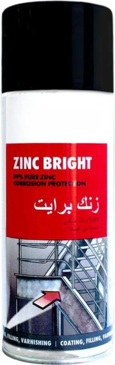 اسپری زینک حسنات Essentials، محافظت کاتدی در برابر خوردگی و زنگ زدگی، مقاوم در برابر سایش، 400 میلی لیتر، ساخت آلمان اسپری زینک حسنات Essentials، محافظت کاتدی در برابر خوردگی و زنگ زدگی، مقاوم در برابر سایش، 400 میلی لیتر، ساخت آلمان