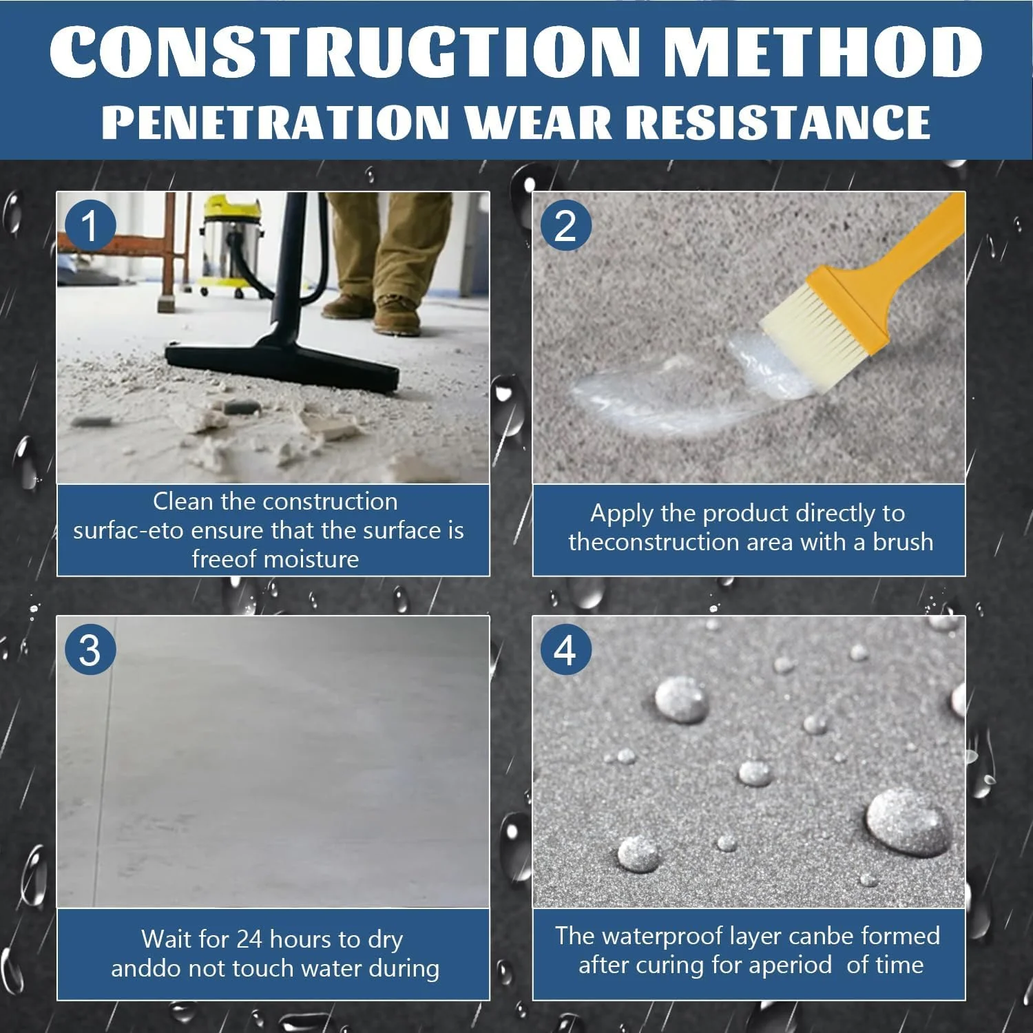 عامل ضد آب نامرئی، چسب ضد آب شفاف Goo8، پوشش ضد آب شفاف، عامل ضد نشت ضد آب، درزگیر عایق چسب فوق العاده قوی شفاف پوشش ضد آب