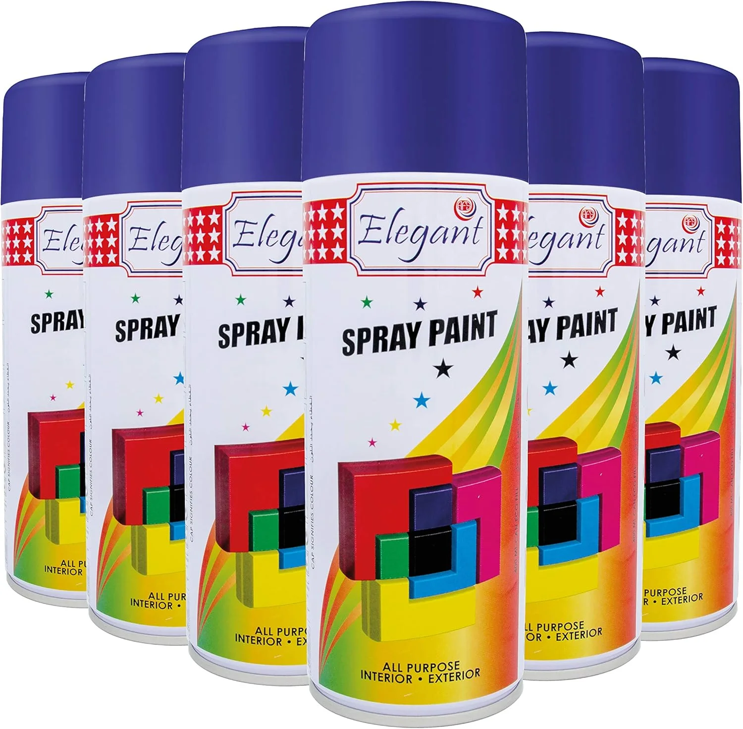 رنگ اسپری چند منظوره شیک – آبی تیره – 400 میلی لیتر – بسته 6 عددی، 6 بسته (6 عدد x 400 میلی لیتر) – رنگ خشک شونده سریع DIY – مقاوم در برابر تمام شرایط آب و هوایی – رنگ اکریلیک داخلی و خارجی رنگ اسپری چند منظوره شیک – آبی تیره – 400 میلی لیتر – بسته 6 عددی، 6 بسته (6 عدد x 400 میلی لیتر) – رنگ خشک شونده سریع DIY – مقاوم در برابر تمام شرایط آب و هوایی – رنگ اکریلیک داخلی و خارجی