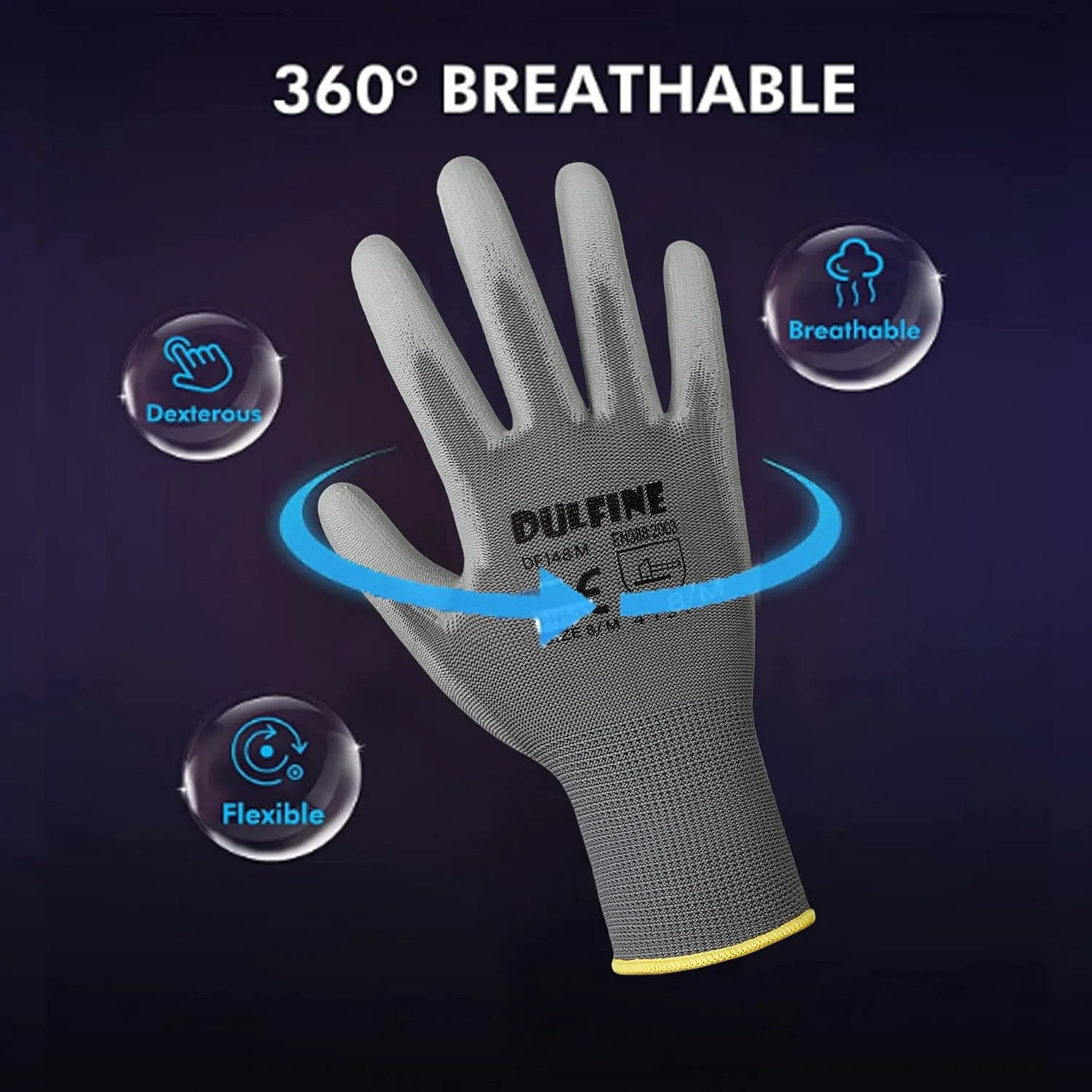 دستکش کار دالفین