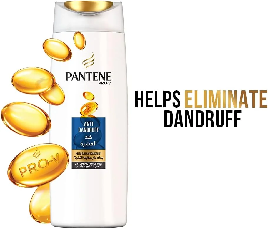 شامپو ضد شوره سر 2 در 1 پنتن پرو-وی 400 میلی لیتر